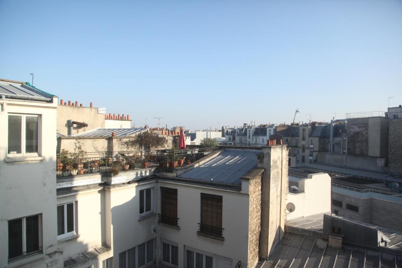 Atelier, Dernier Etage Bail Mobilite Centre Paris Appartement Buitenkant foto